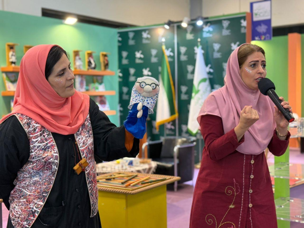 گزارش تصویری از هفتمین روز حضور کانون زبان ایران در جشنوارۀ ملی اسباب بازی